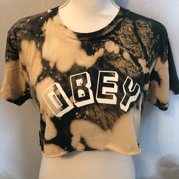 Obey Tops - Obey Crop Top